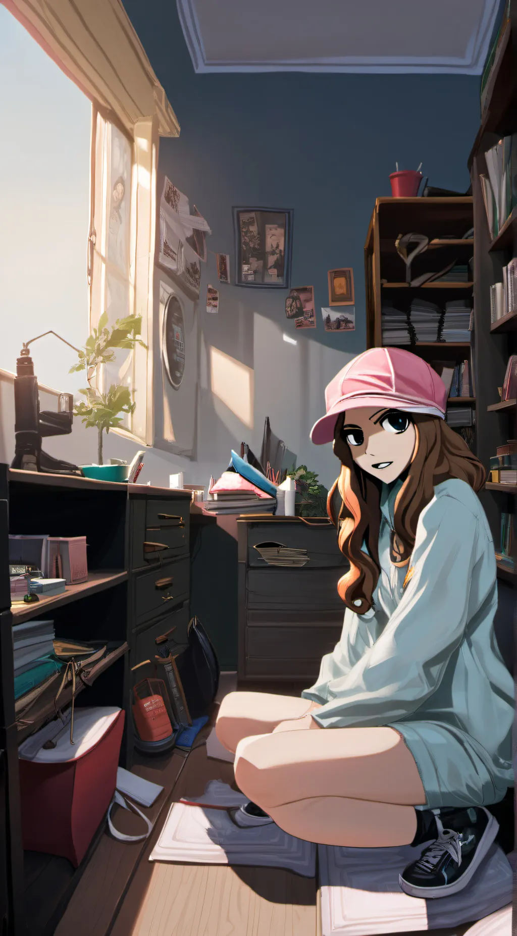 ai character: lilly background