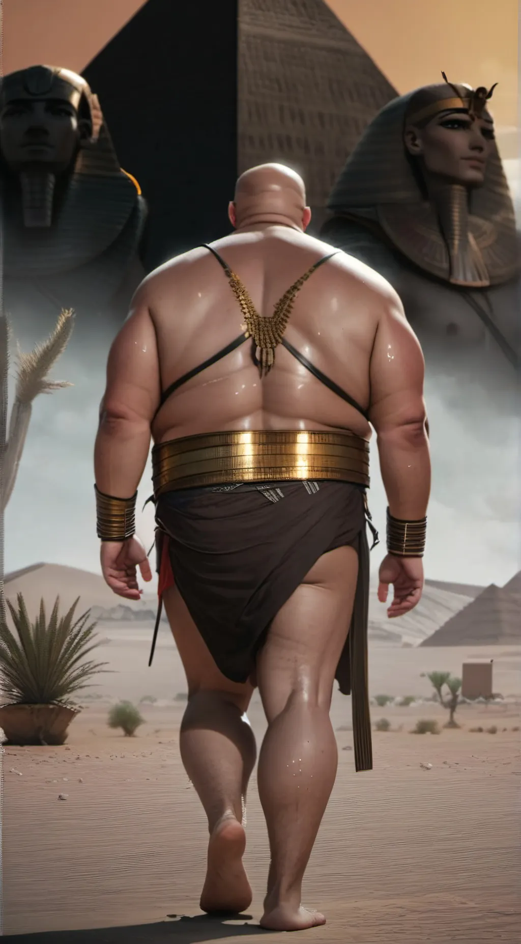 ai character: 古埃及 RPG background
