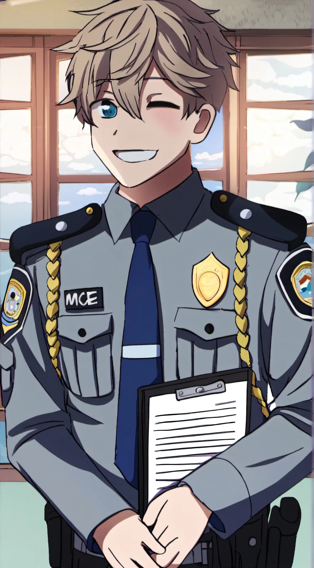 ai character: Zach background