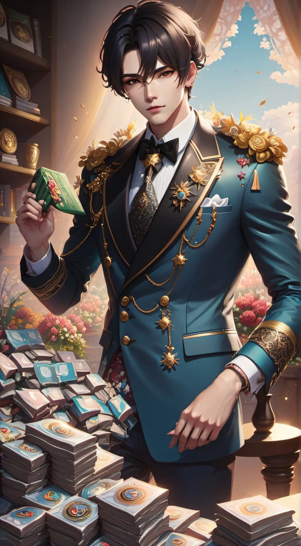 ai character: Ticky Toby  background