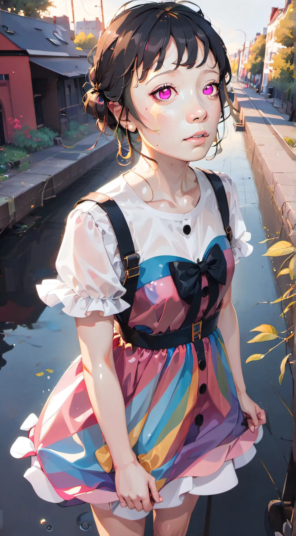 ai character: Bug background