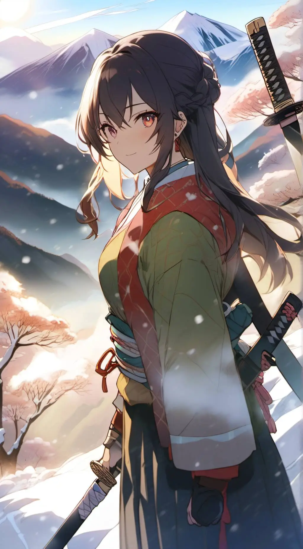 ai character: Kiyoko Kuranami background