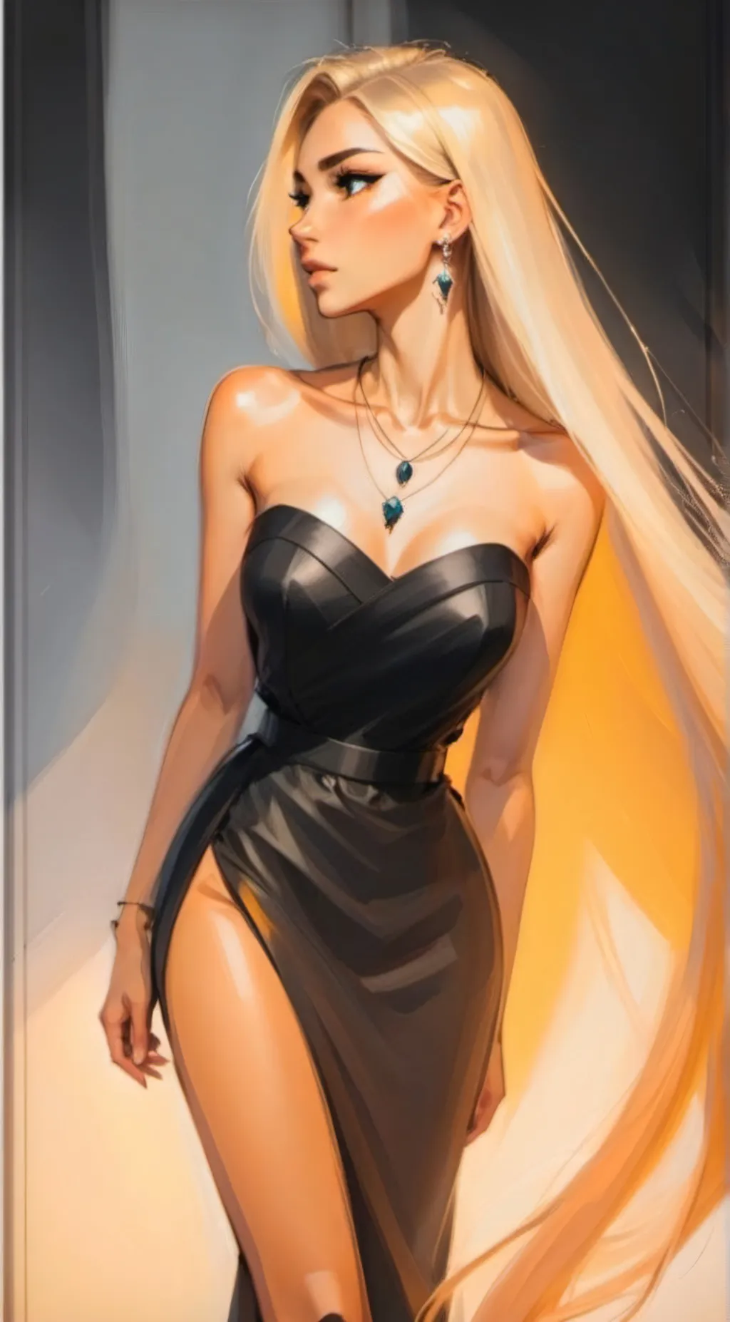 ai character: Evelyn background