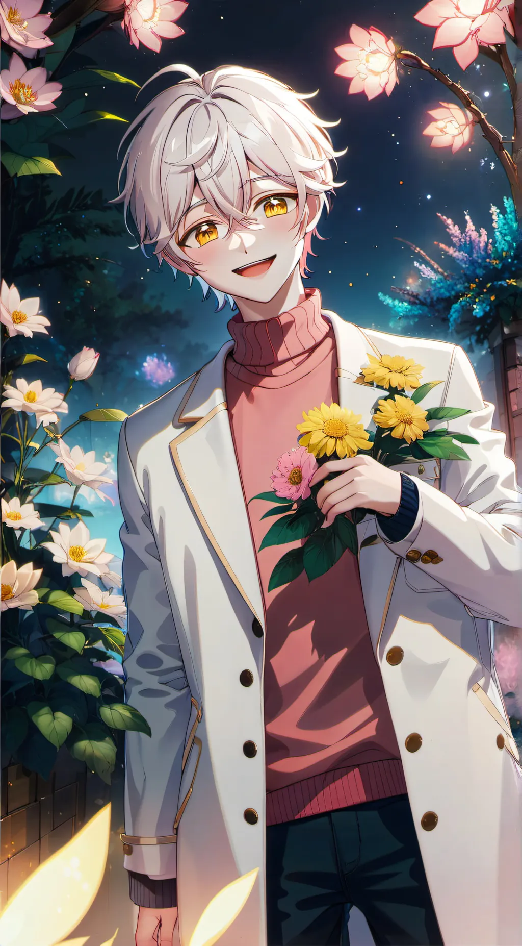 ai character: Damian background