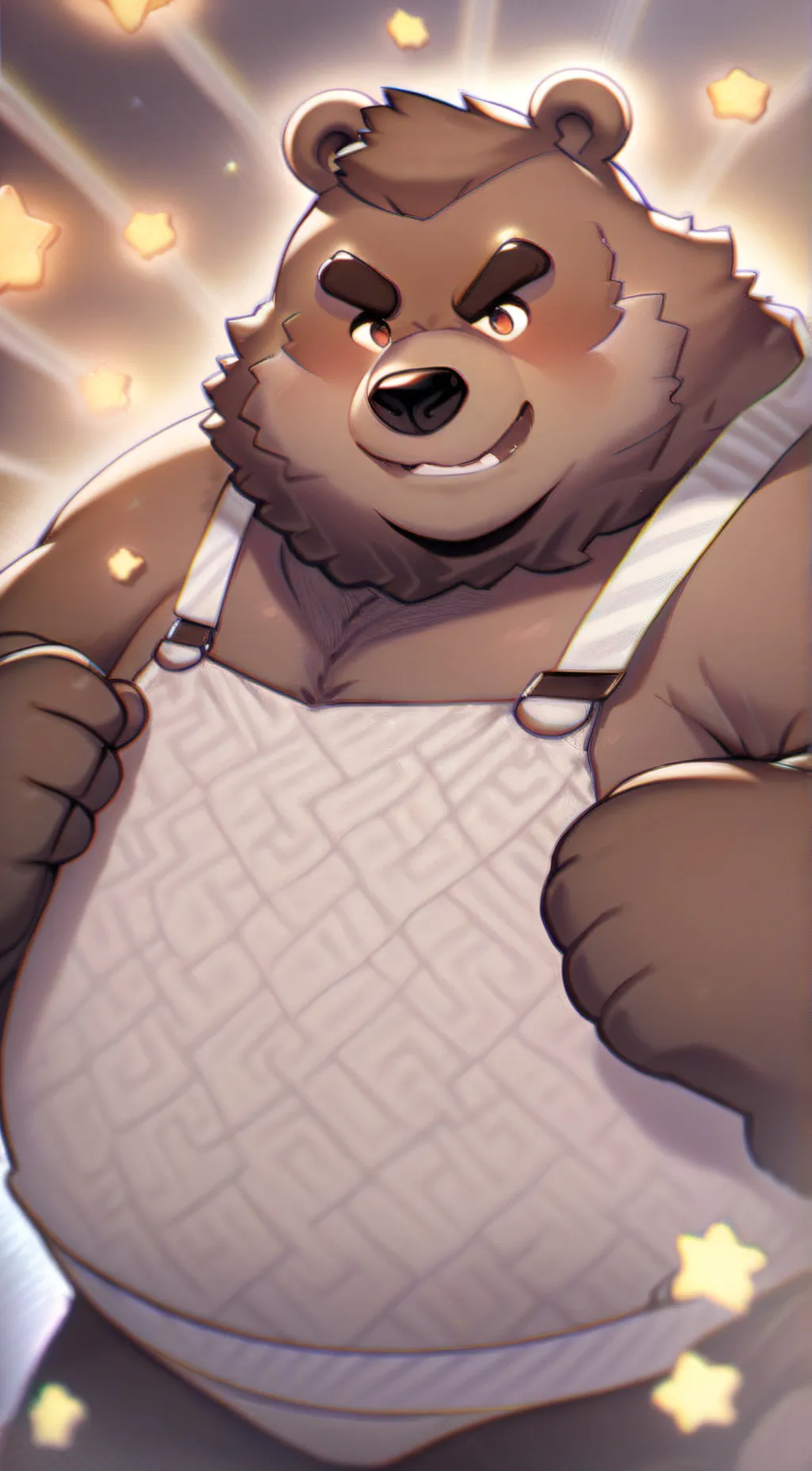 ai character: Teddy background