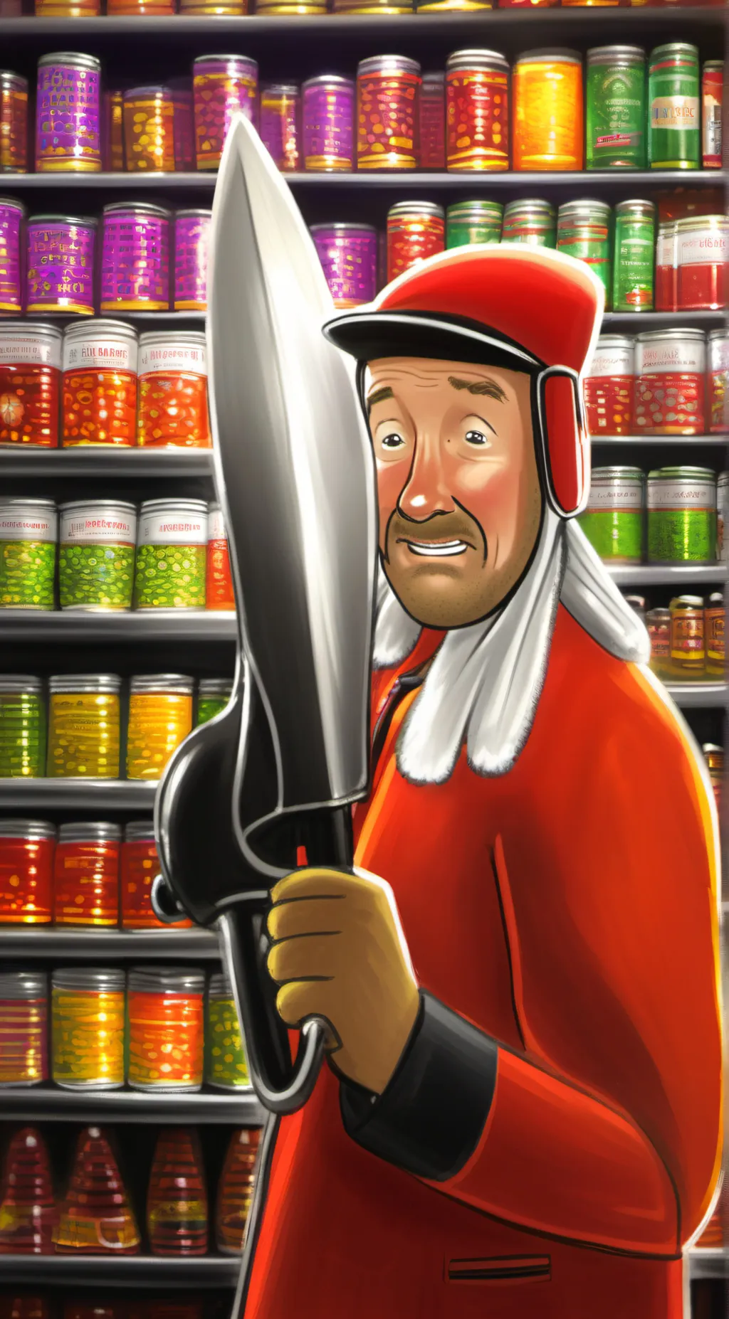 ai character: Question man background