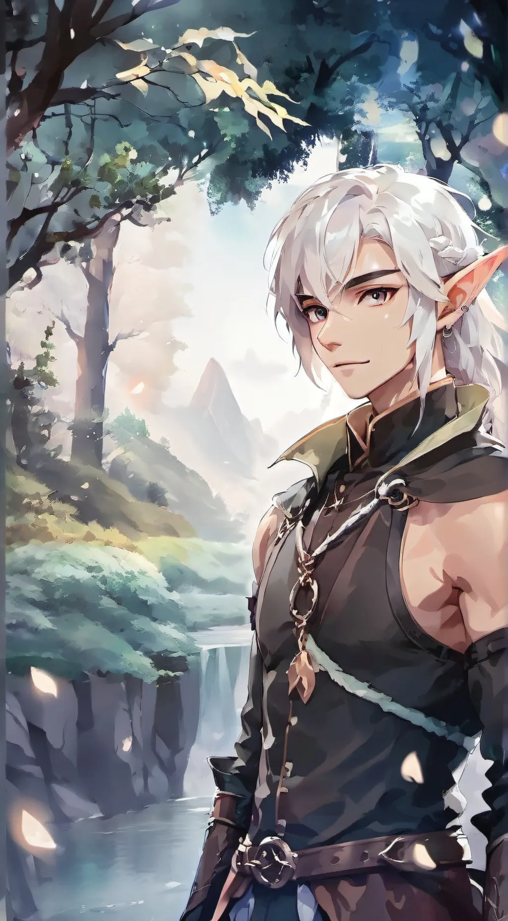 ai character: Caelum background