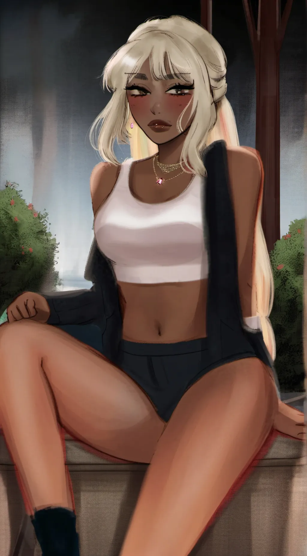 ai character: Cassy background