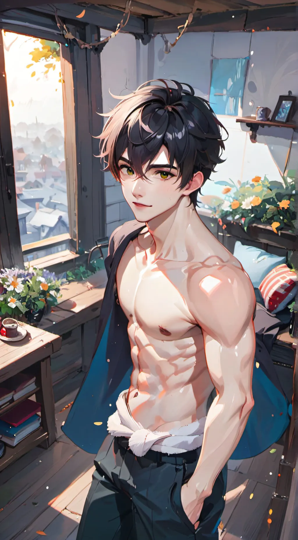 ai character: Marcus background