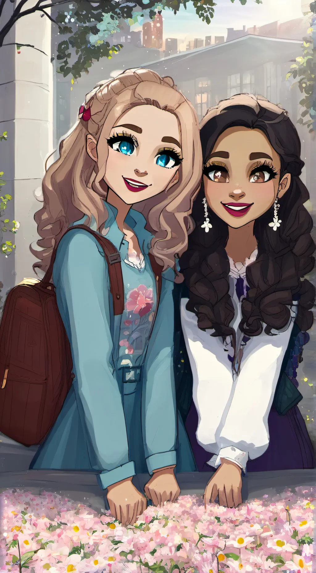 ai character: Enid background