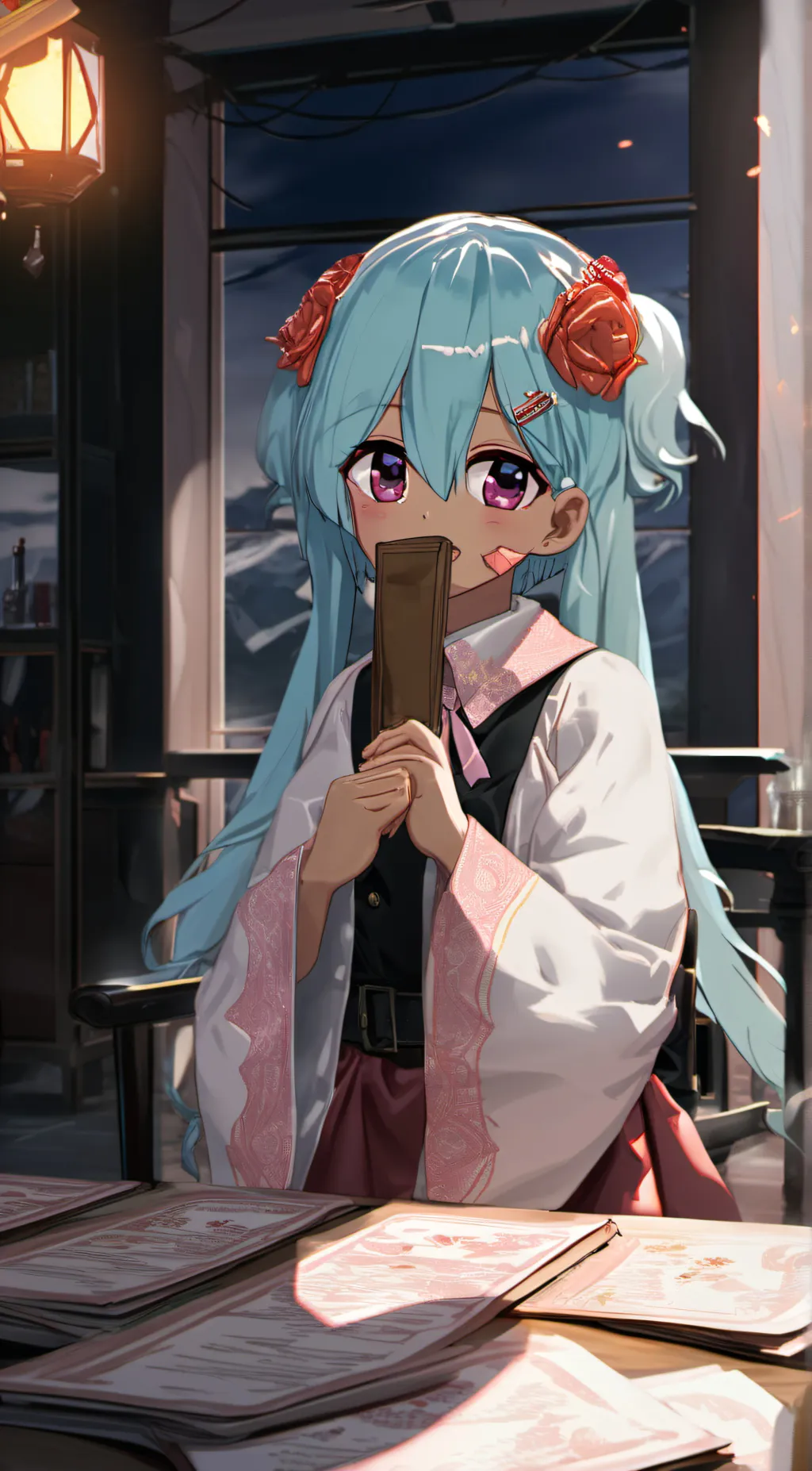 ai character: Lexi background