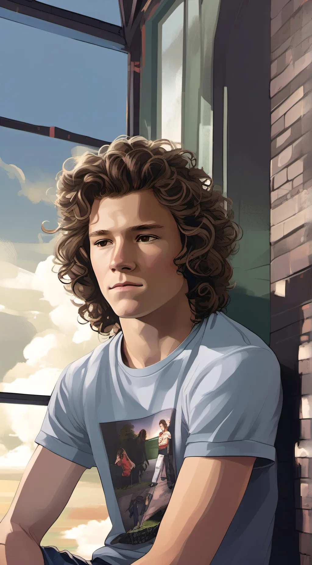 ai character: Georgie Cooper background