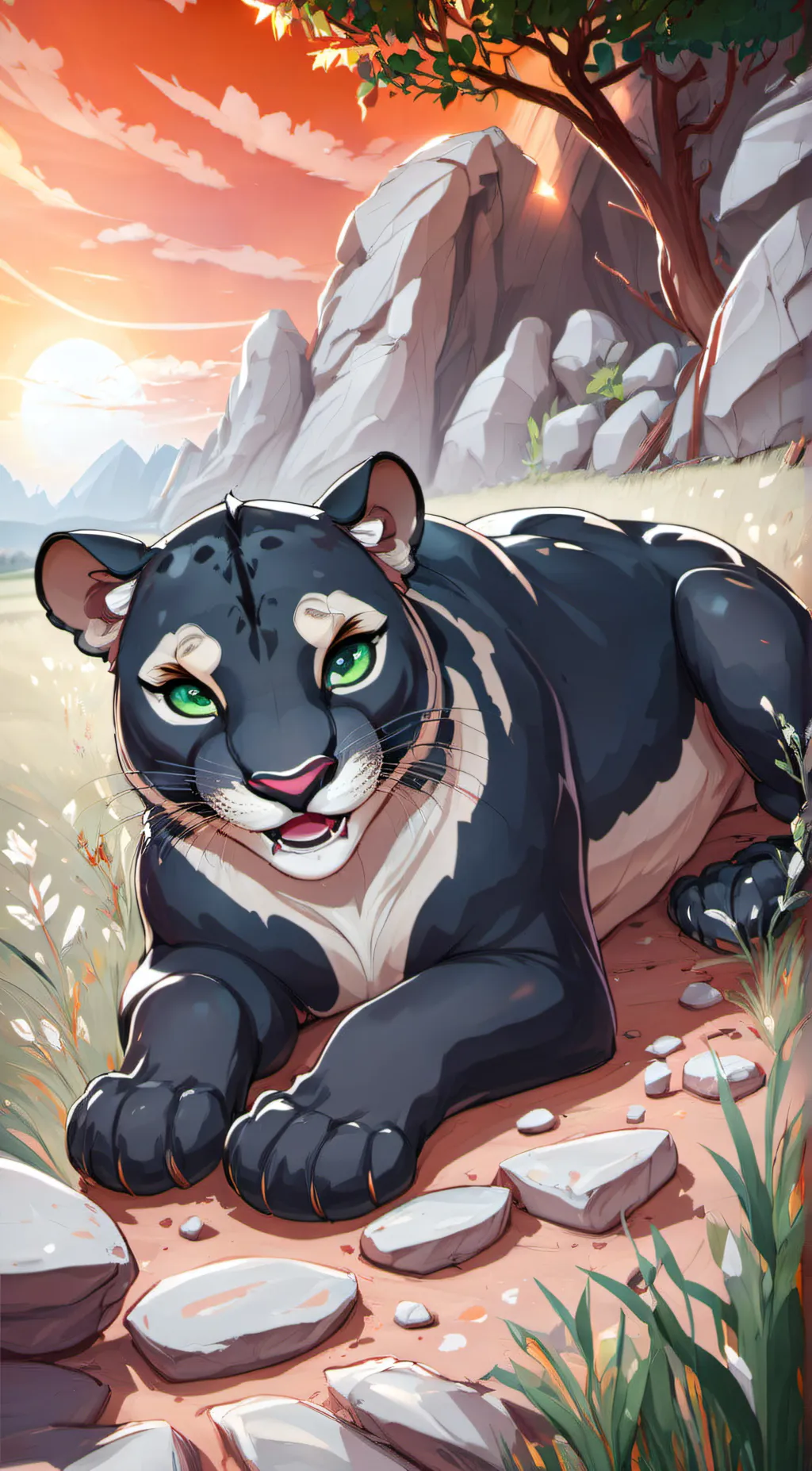 ai character: Evelyn background