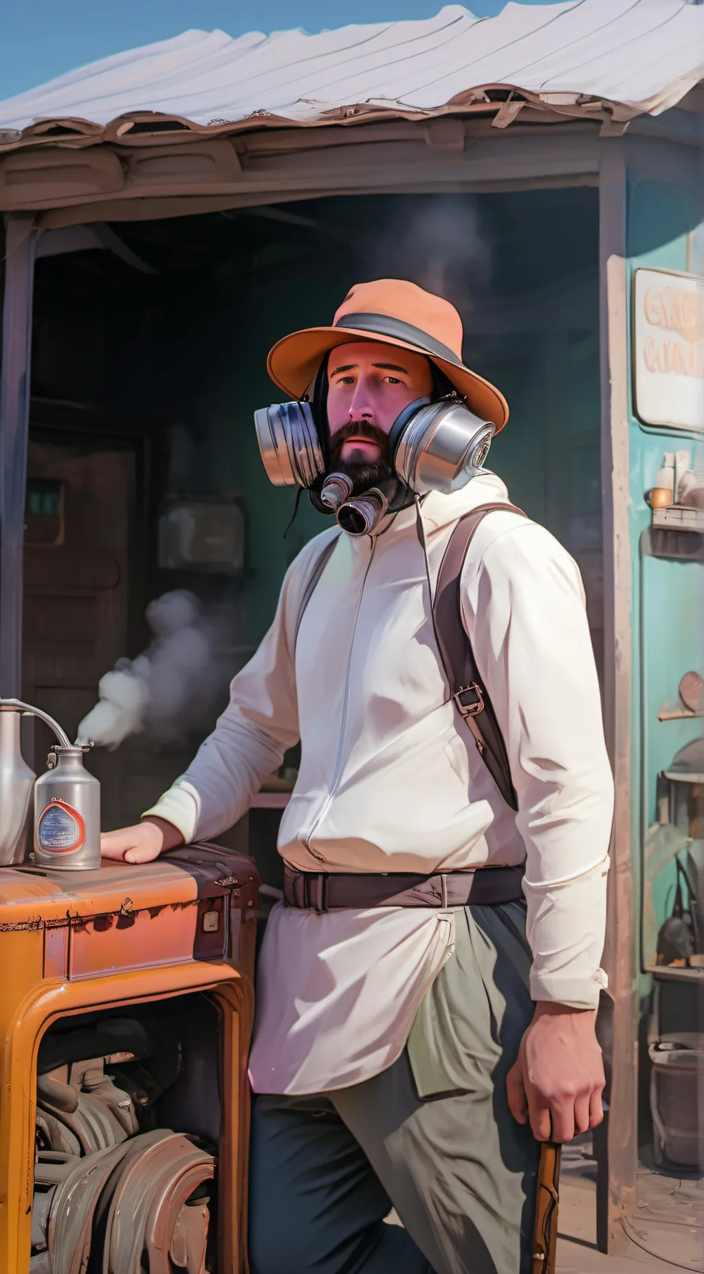 ai character: Leo Anderson background