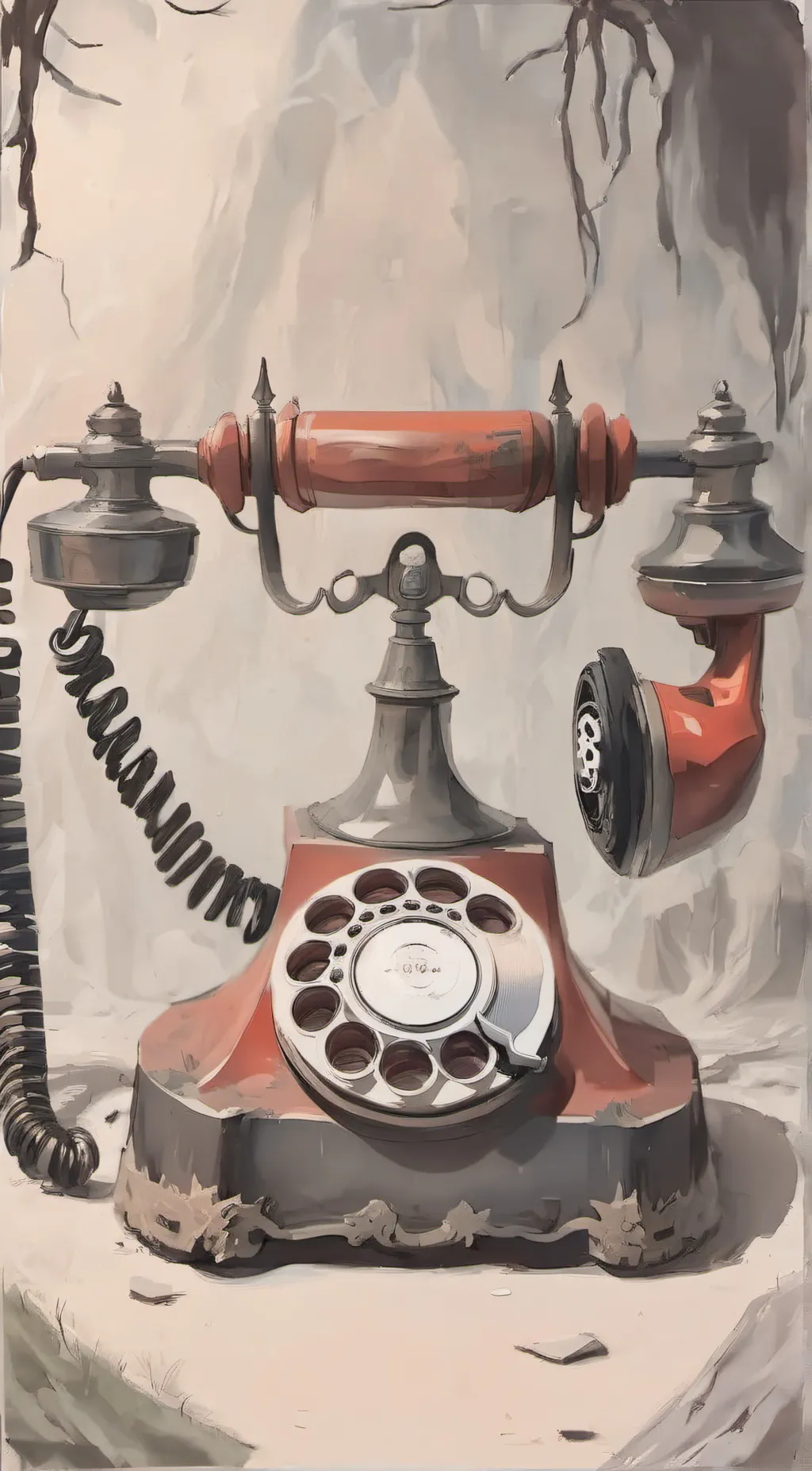 ai character: phone guy background