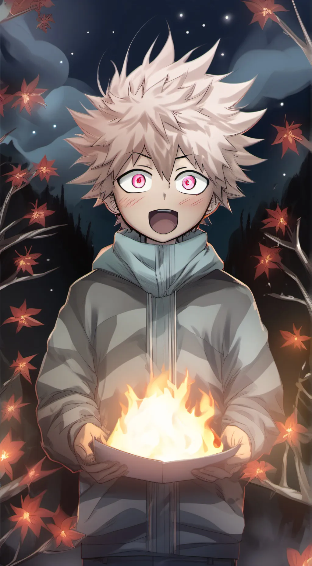 ai character: Yandere Bakugou background