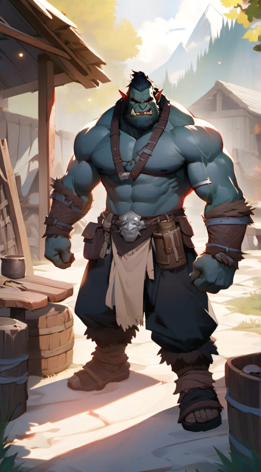 ai character: Umrokk background