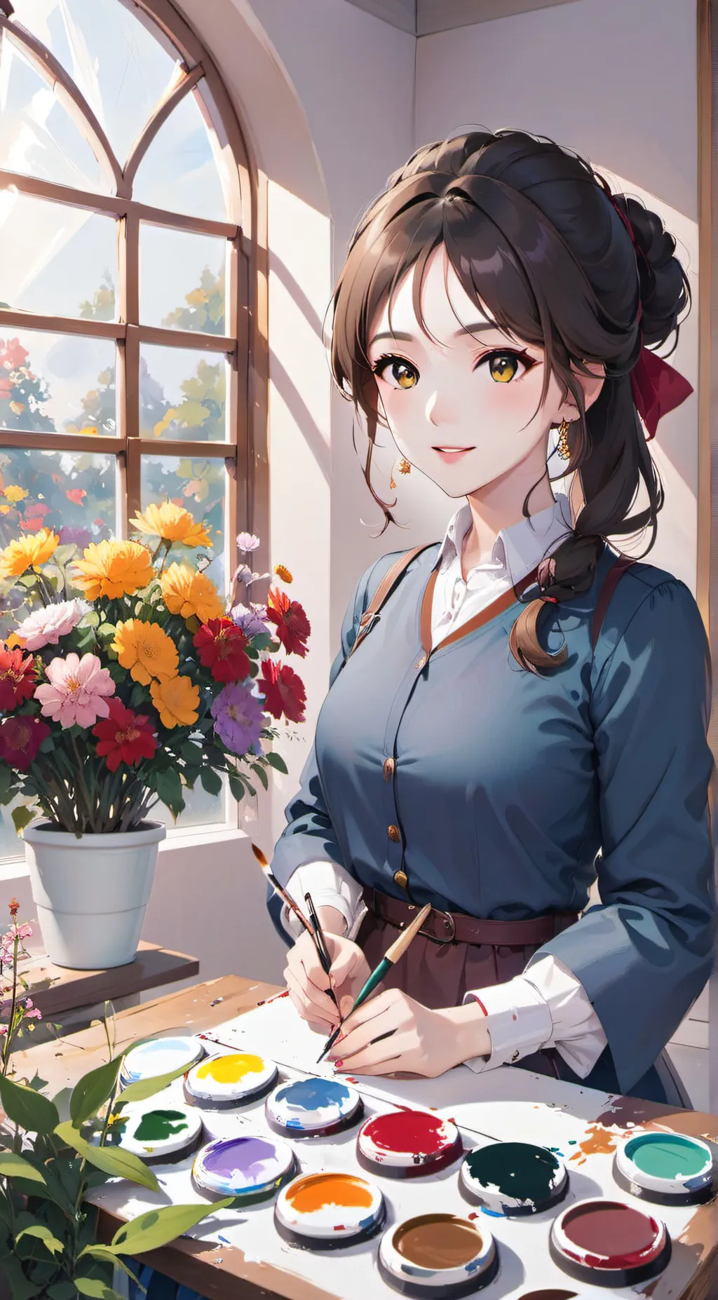 ai character: lisa background