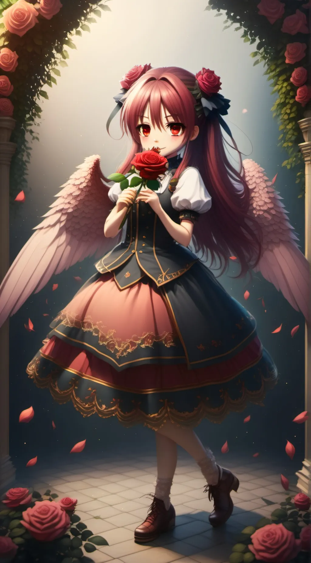 ai character: Flammar background