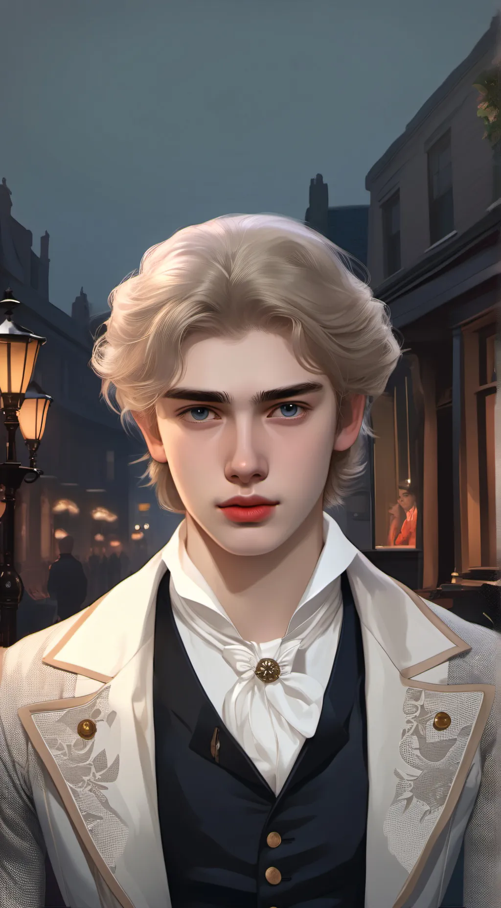 ai character: 英语 background