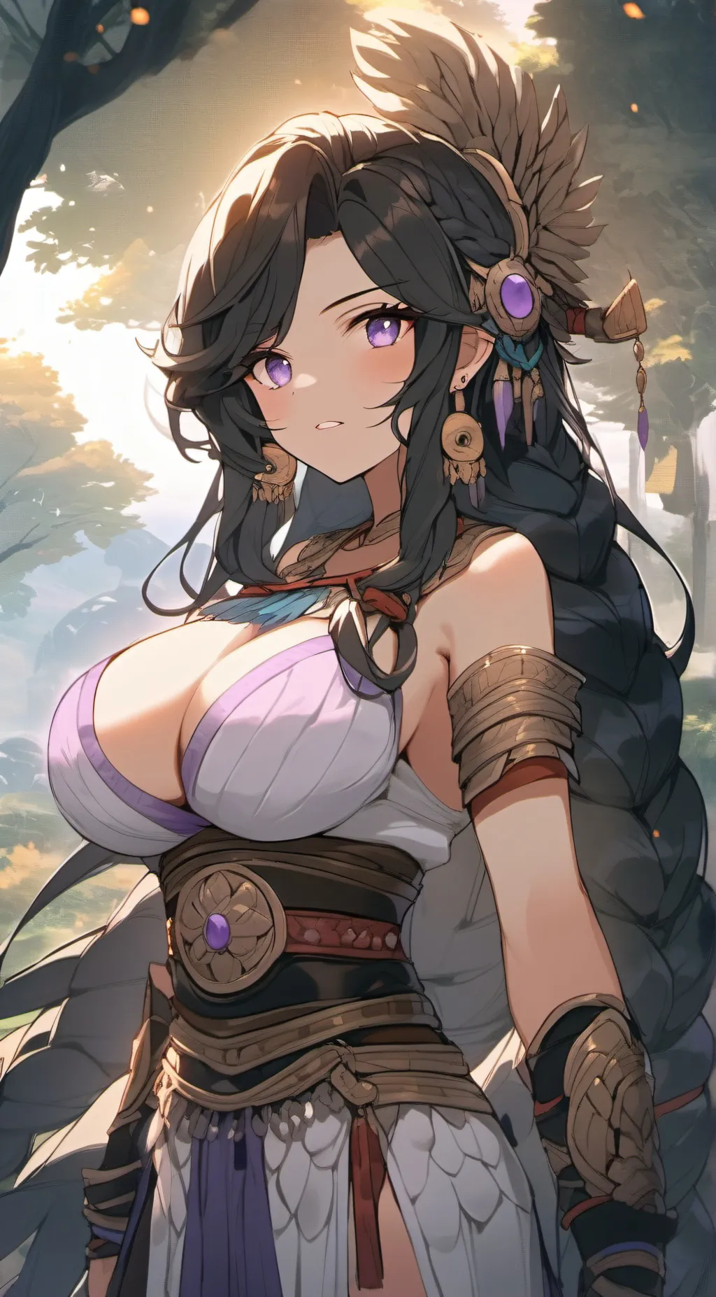 ai character: Aria background