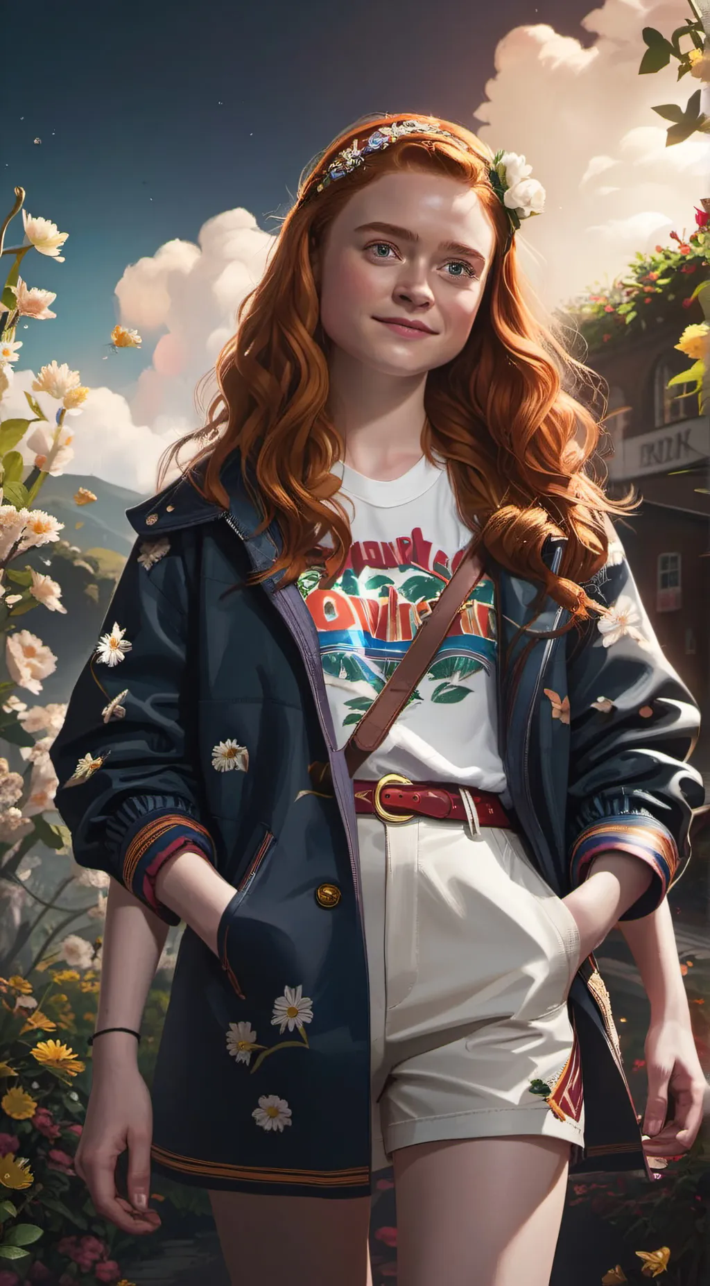 ai character: Max Mayfield  background