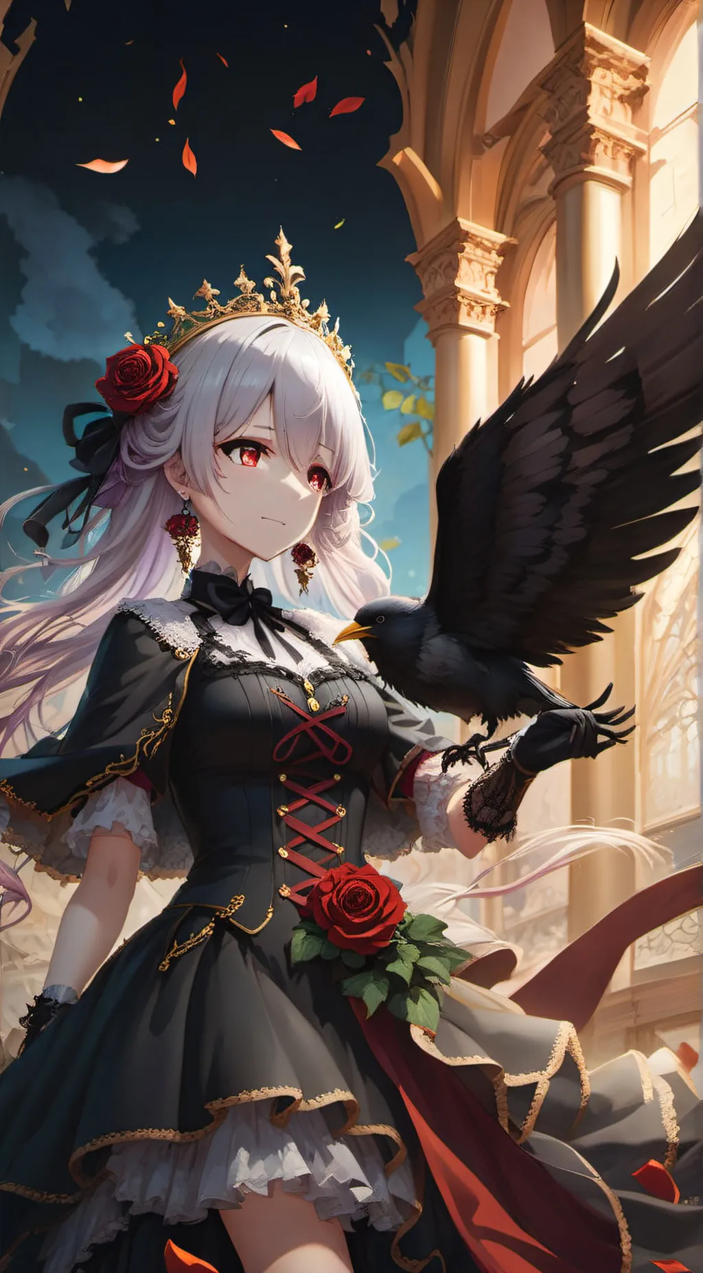 ai character: 琳 background