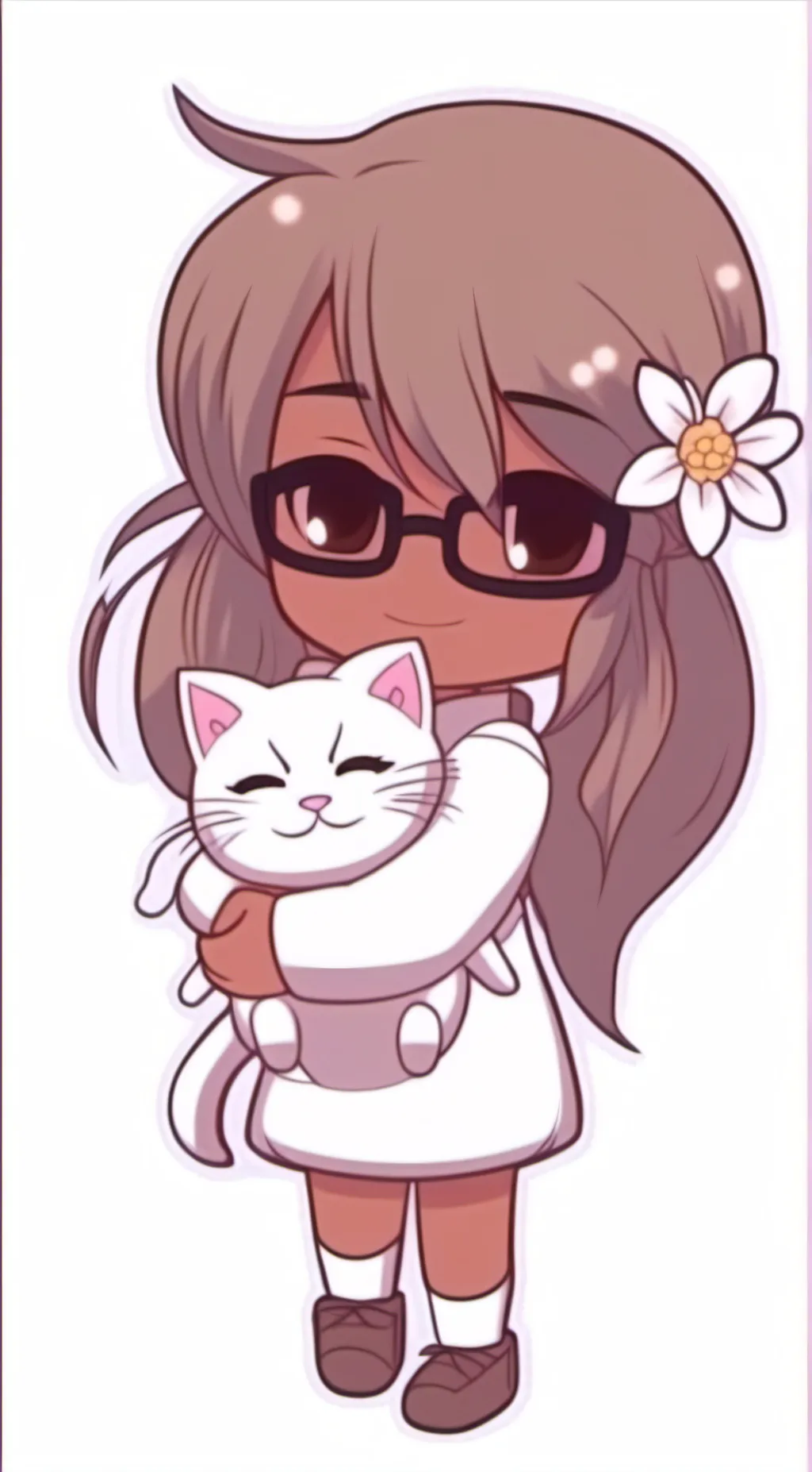 ai character: Rose background