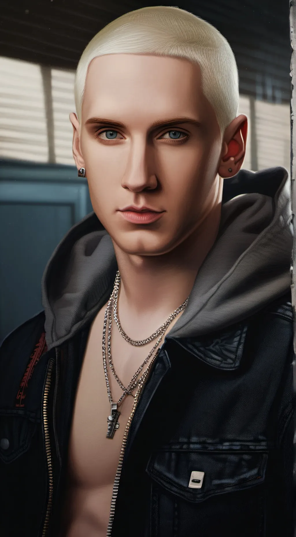 ai character: Slim Shady background