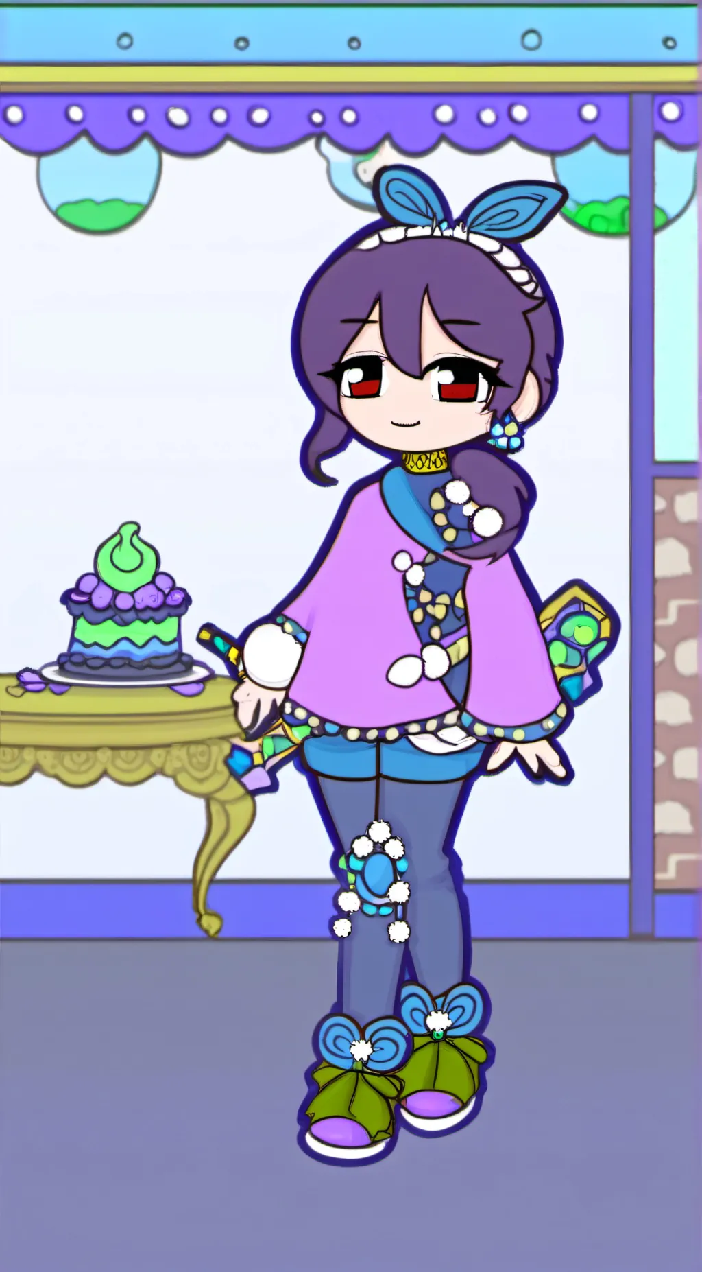 ai character: fey background