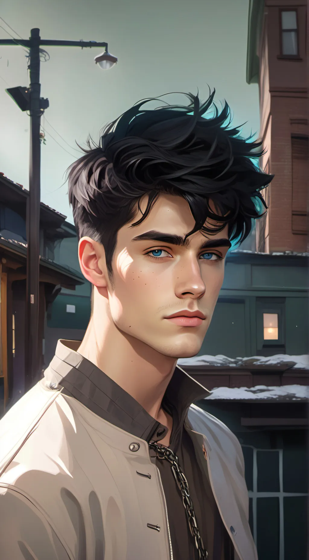 ai character: Kian  background