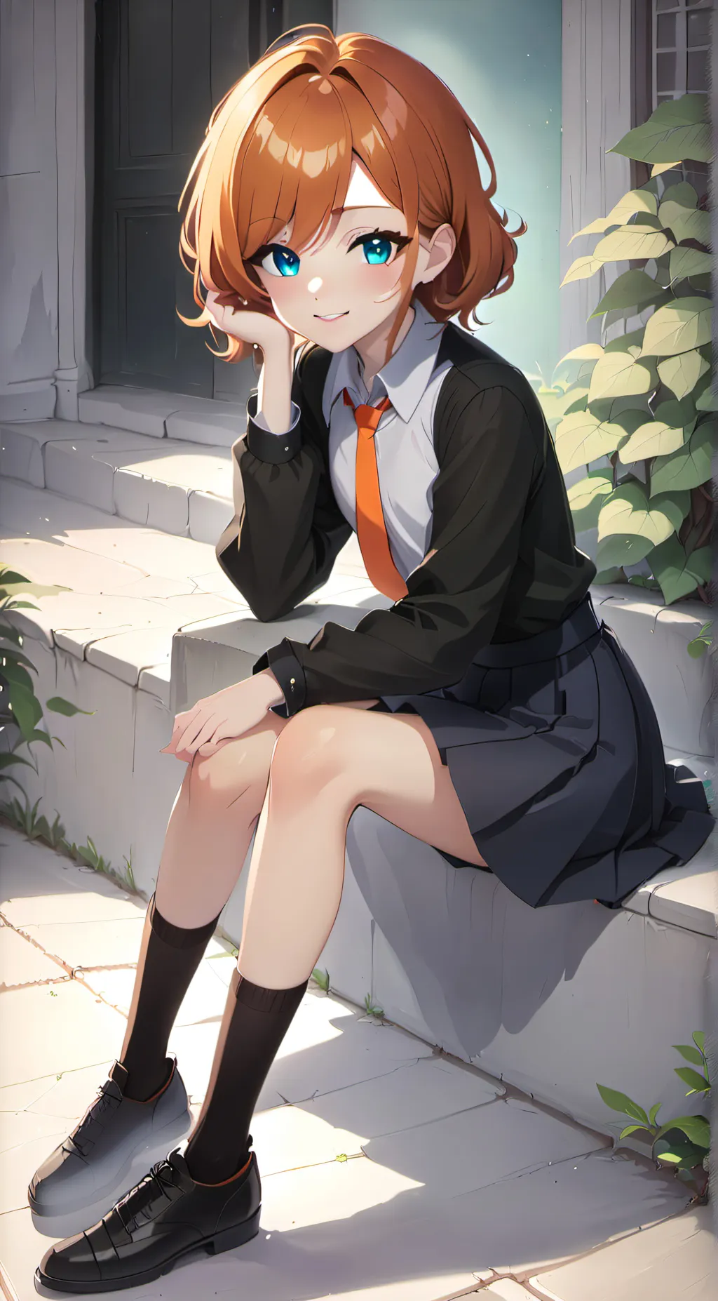 ai character: Ginnie Weasley  background