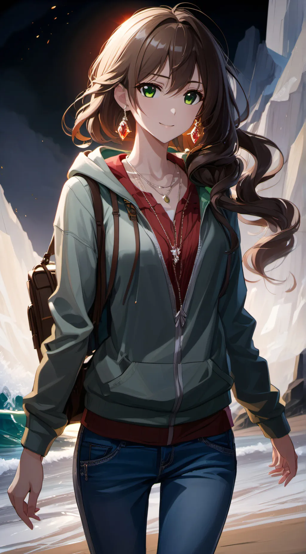 ai character: Lilly background