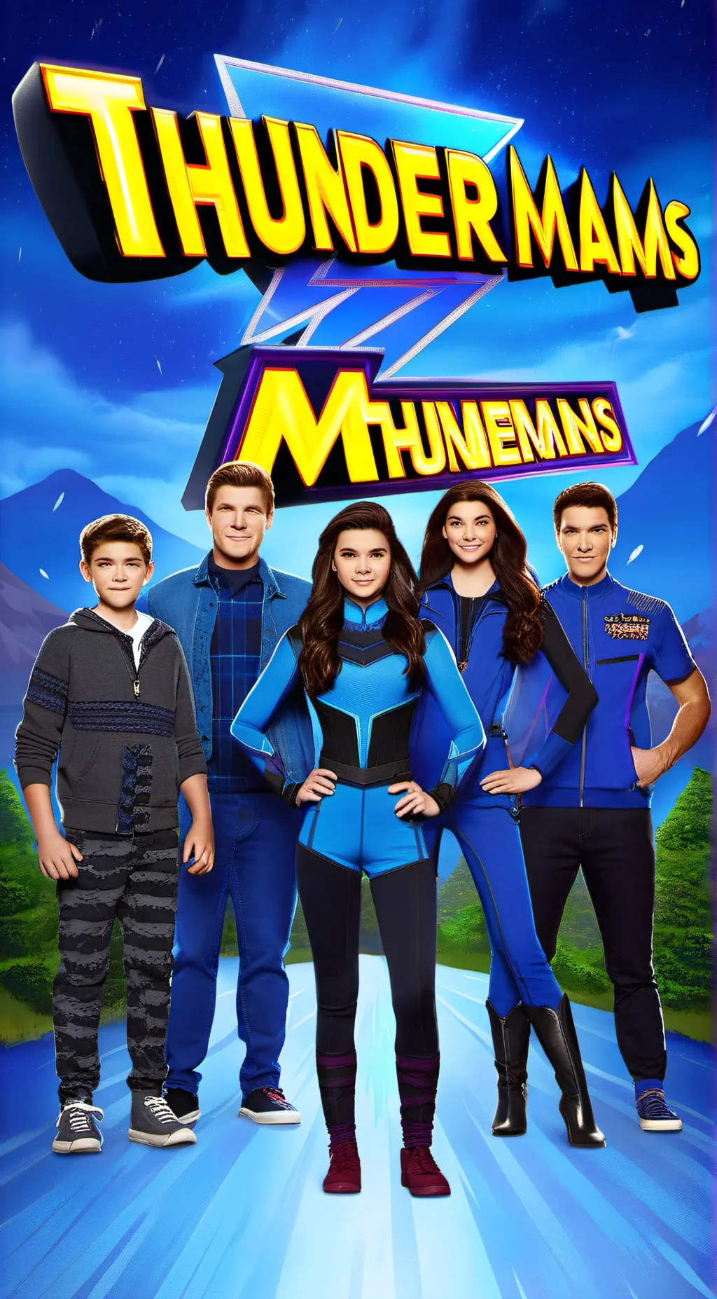 ai character: The thundermens background