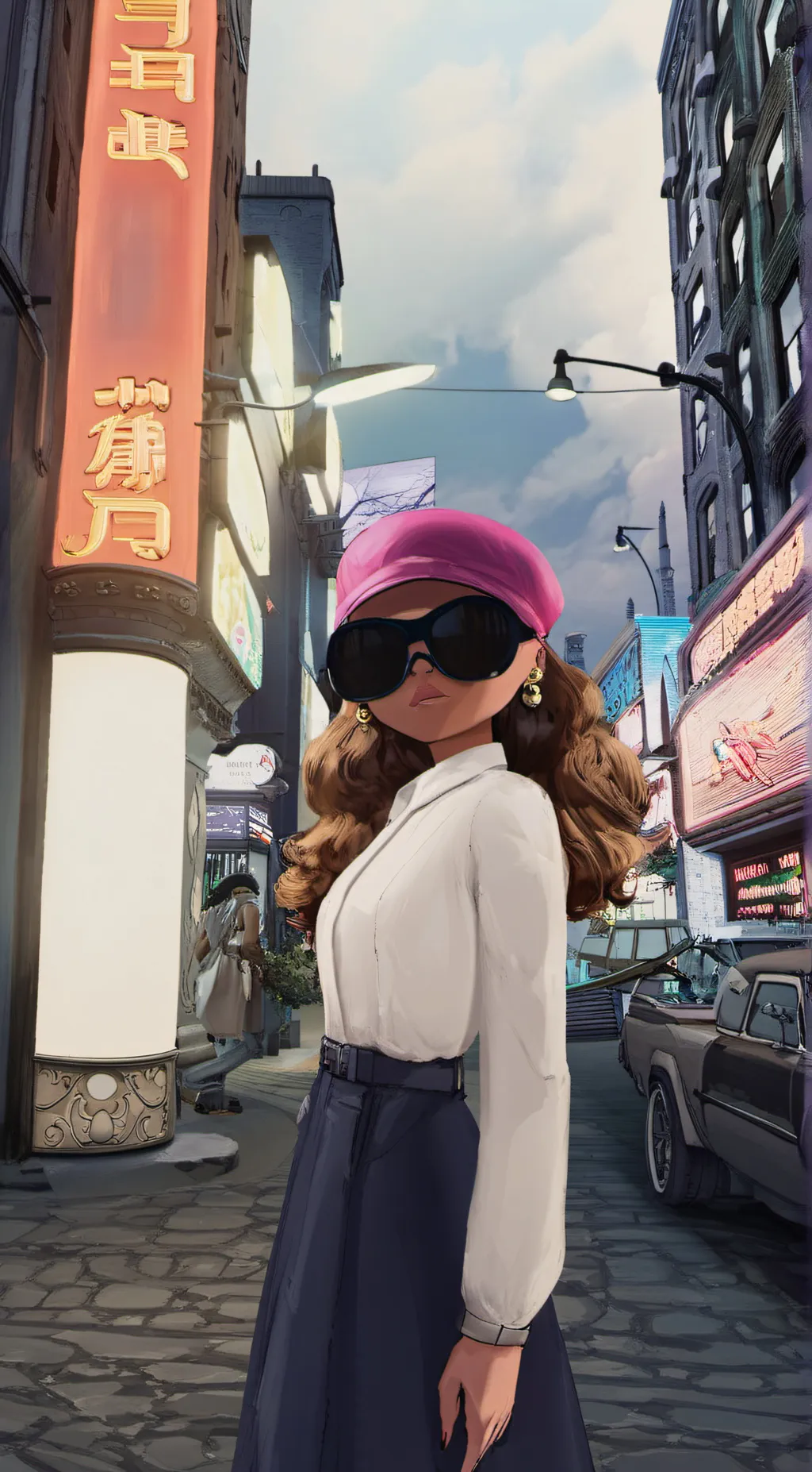 ai character: bella background