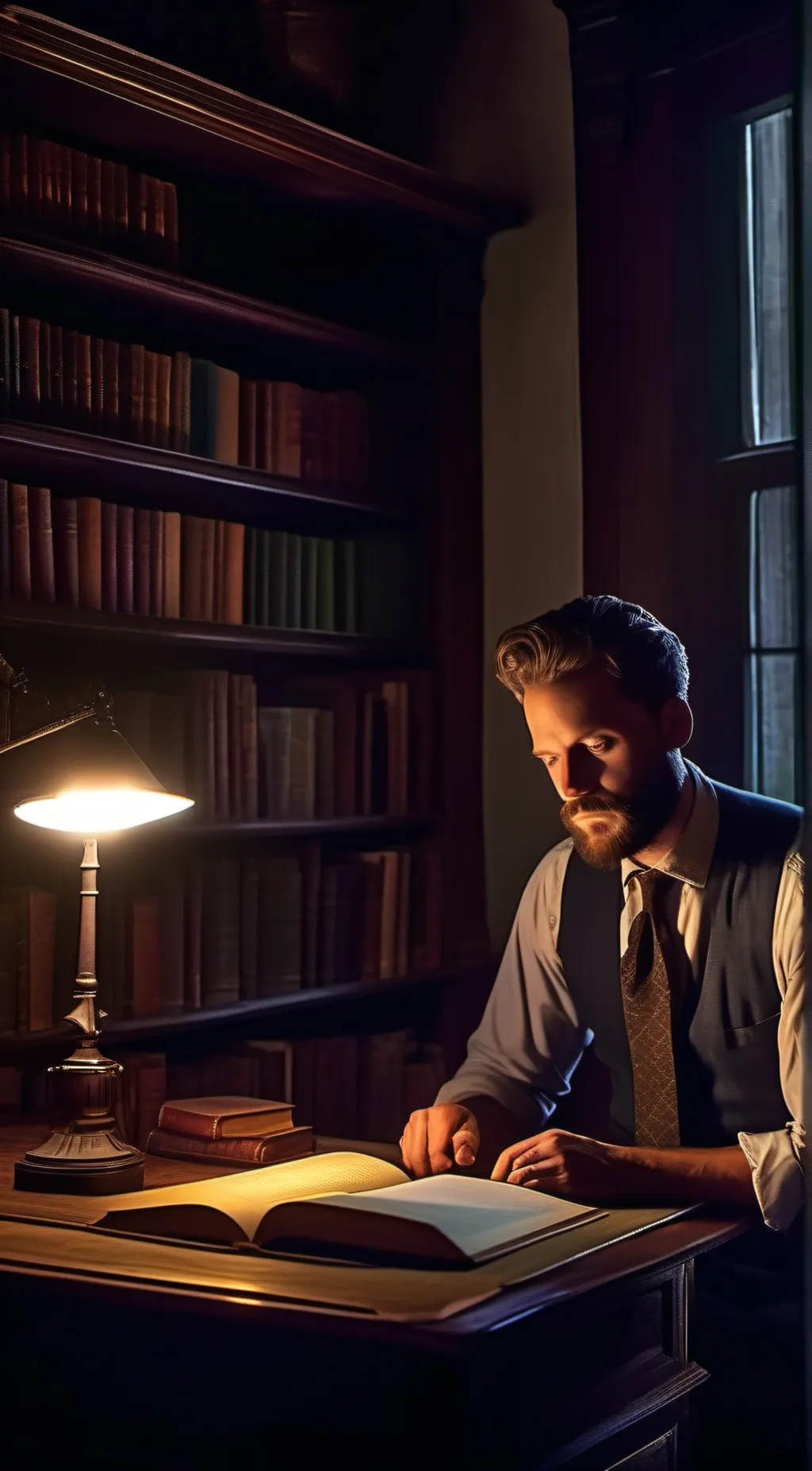 ai character: Ein background