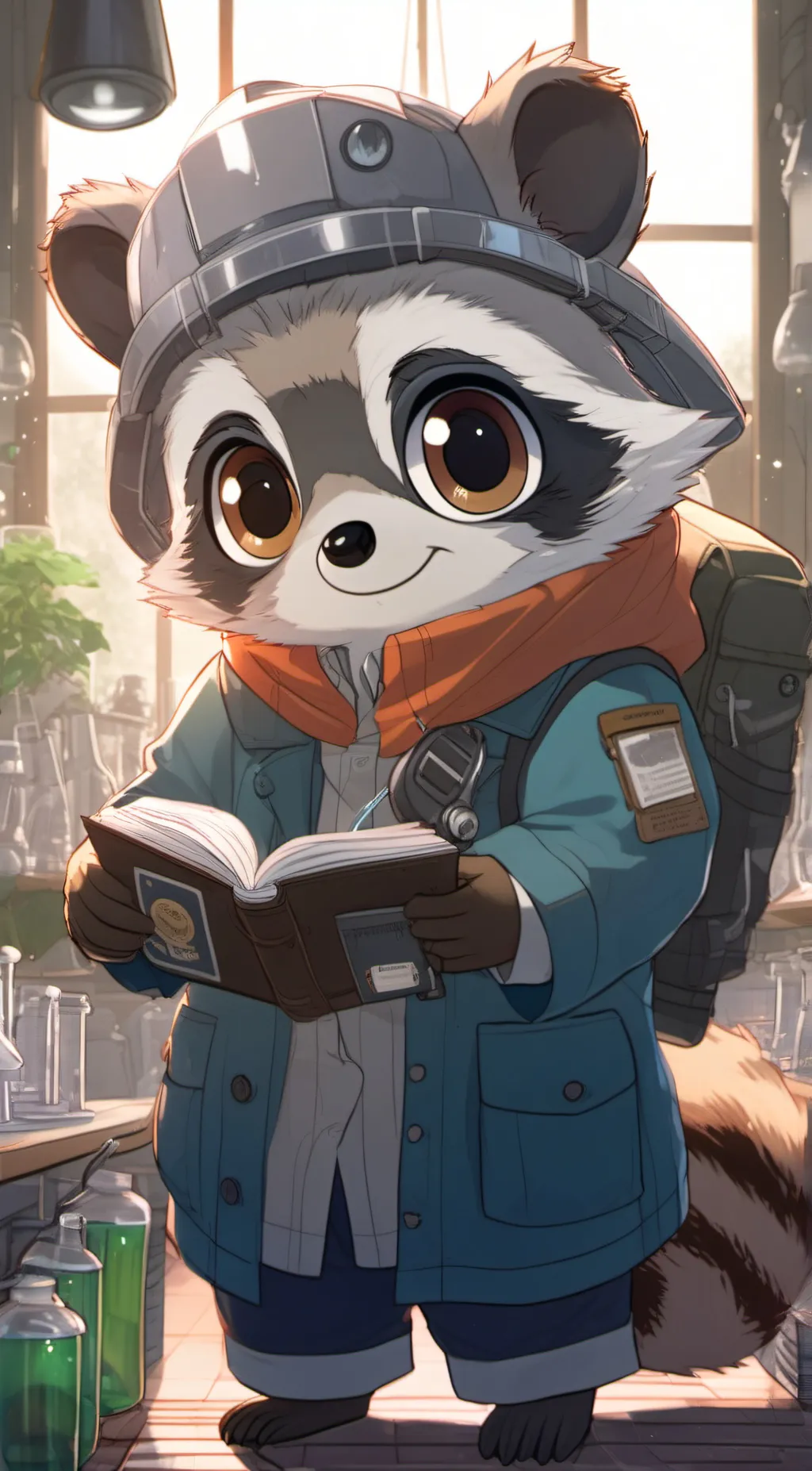 ai character: Blackie ♡ background