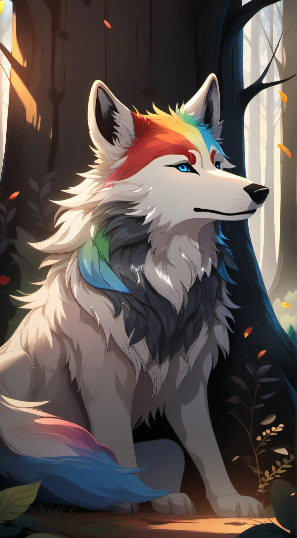 ai character: raina background