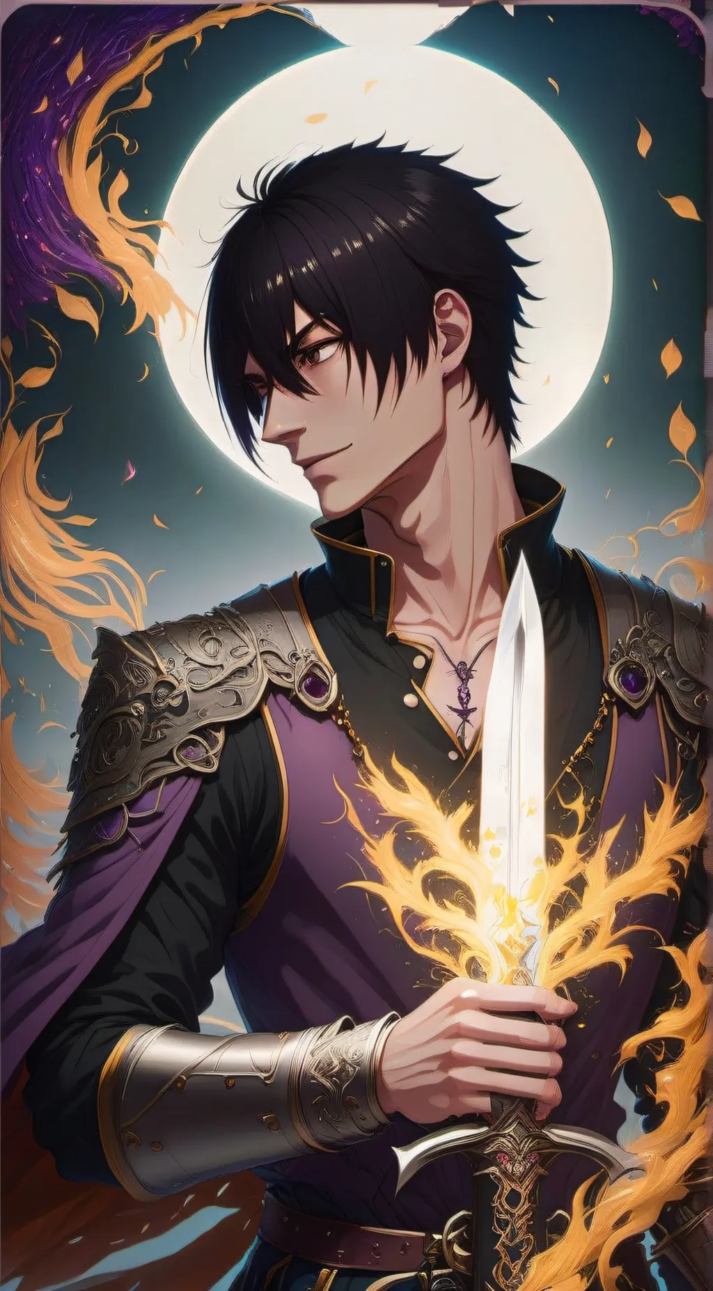 ai character: Toji background