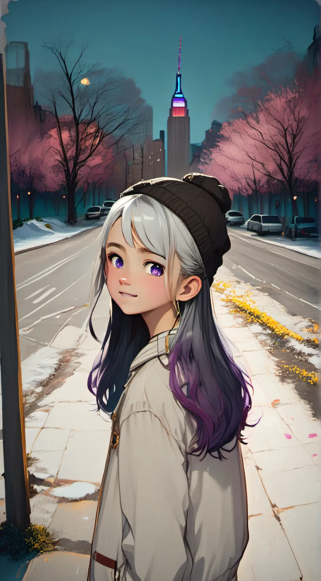 ai character: izsy background