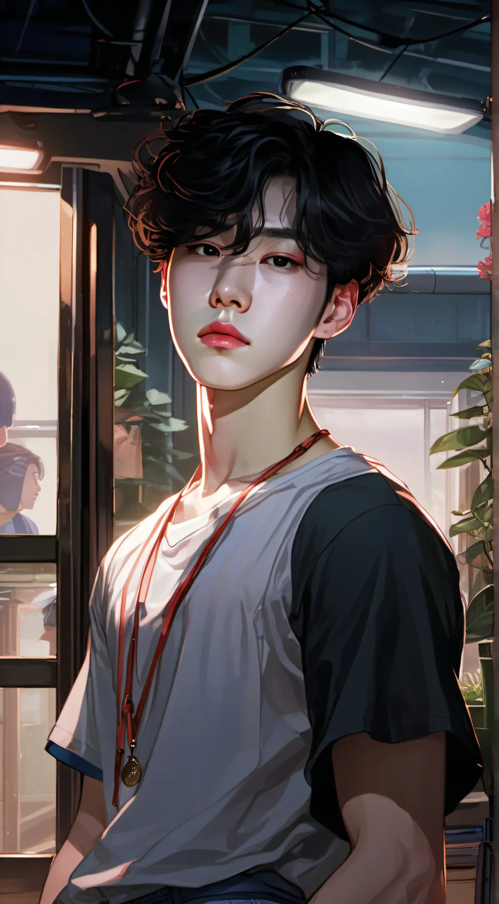 ai character: ♥︎♡𝓚𝓐𝓘♡♥ background