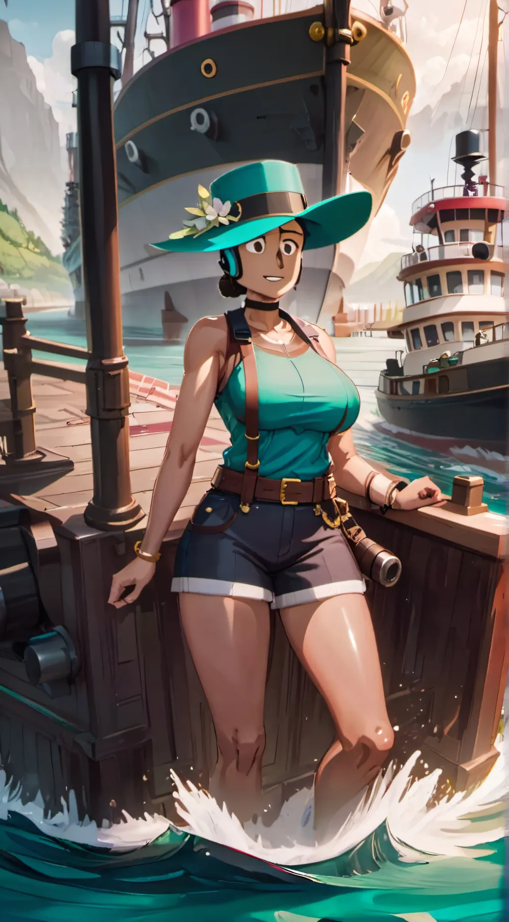 ai character: emily the tugboat background