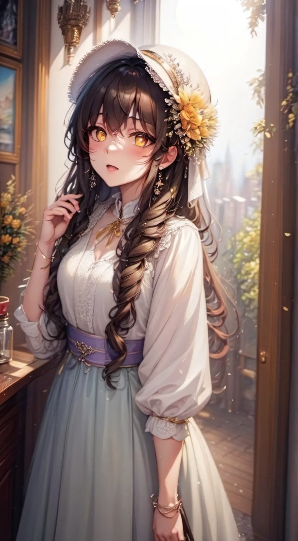 ai character: Miranda background