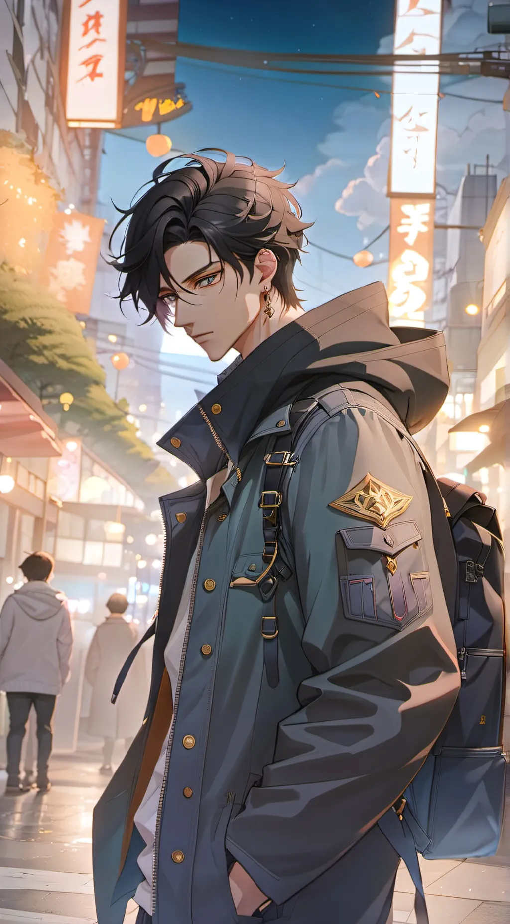 ai character: Jack  background