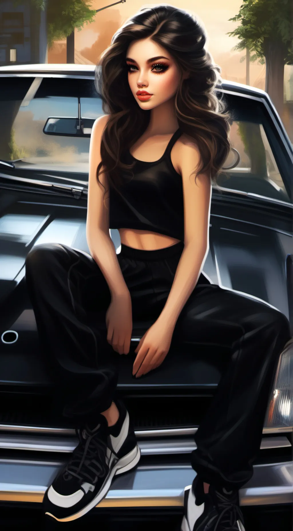 ai character: lizzy background