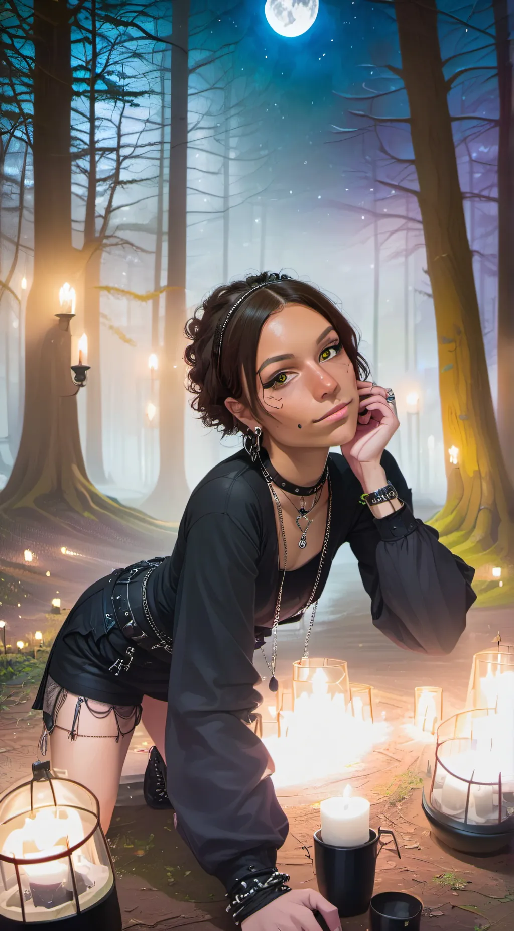 ai character: Reina background