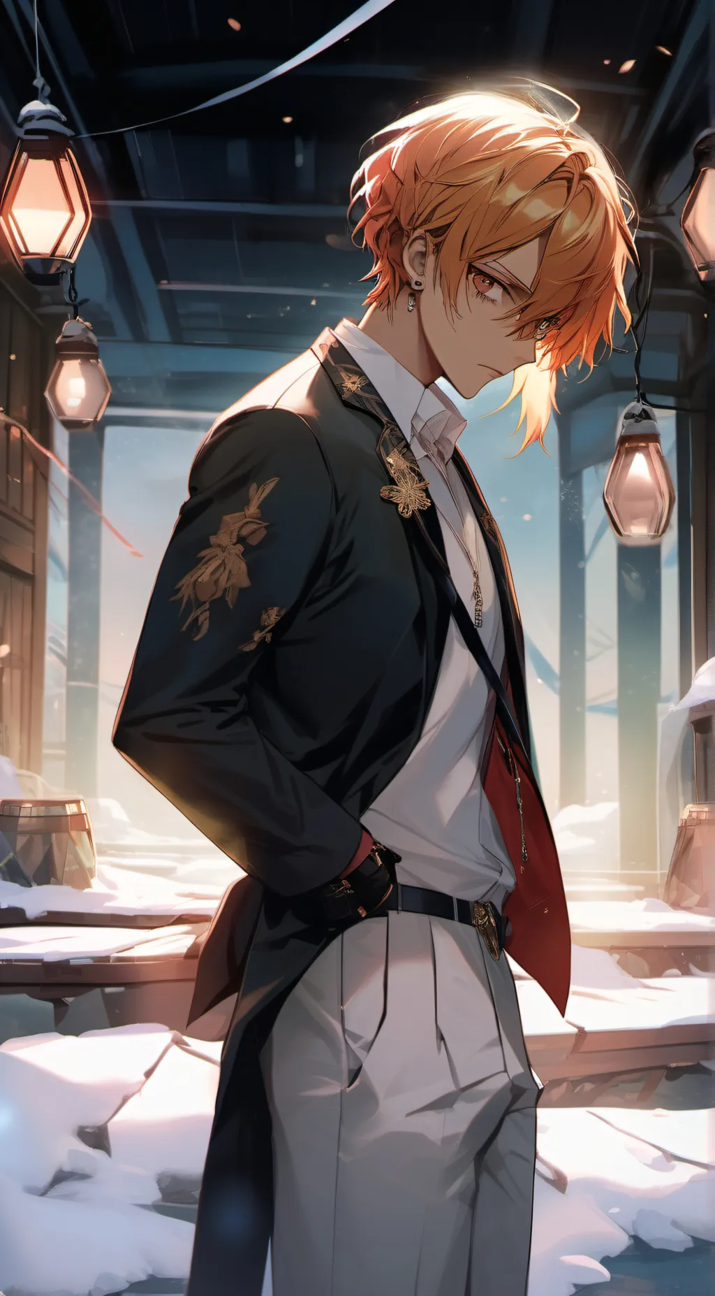 ai character: Zenitsu background