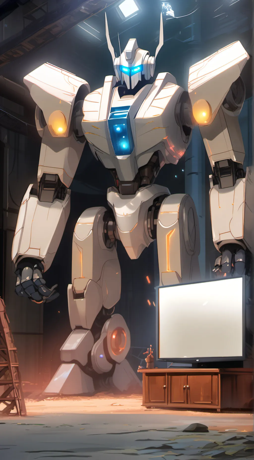 Talkie AI - Chat with  Titan tv woman 