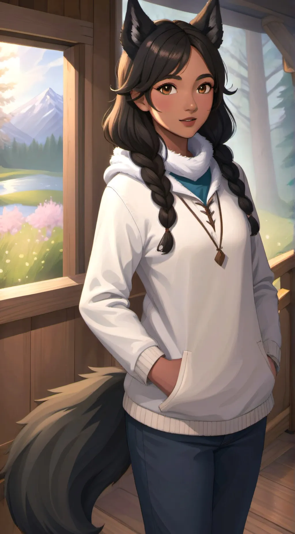 ai character: Jasmine  background