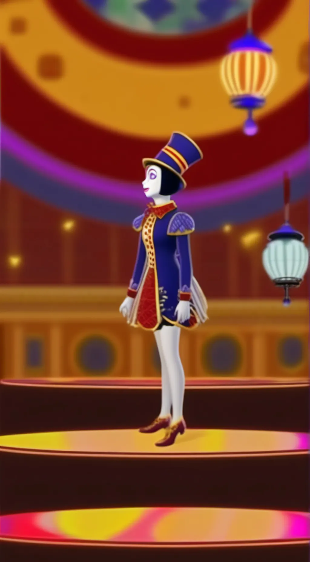 ai character: Pomni background